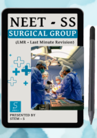 LMR (Last Minute Revision) Notes for NEET-SS Surgical Group by STEM-S