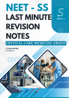 LMR (Last Minute Revision) Notes for NEET-SS Critical Care Medicine Group by STEM-S