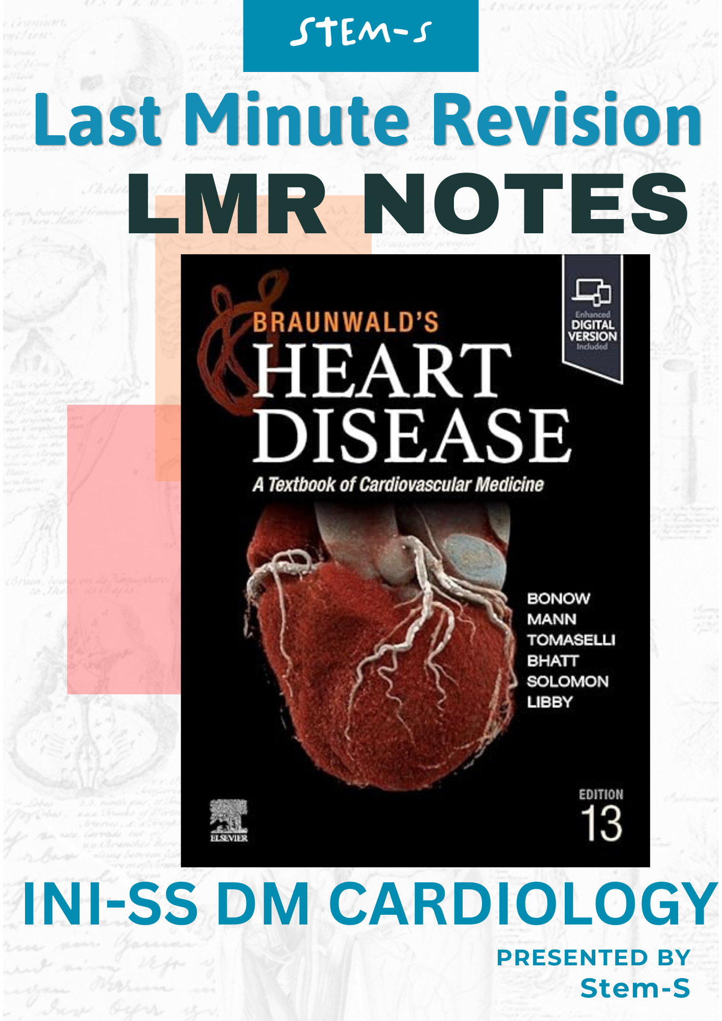LMR (Last Minute Revision) Notes for INI-SS DM Cardiology