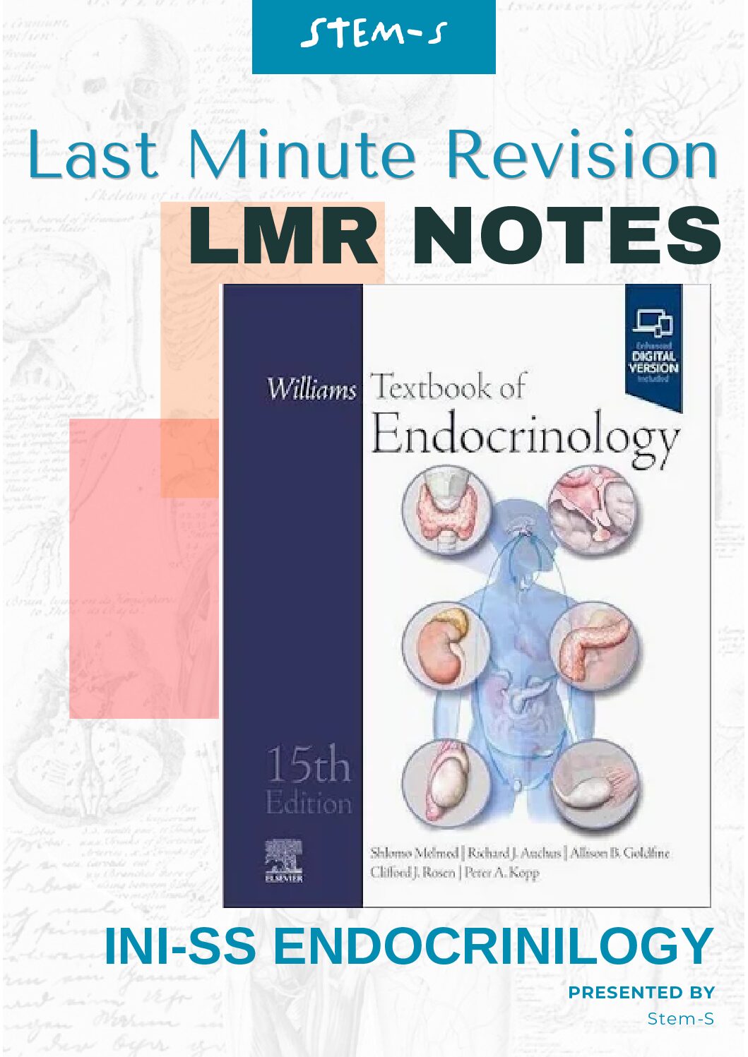 LMR (Last Minute Revision) Notes for INI-SS DM Endocrinology