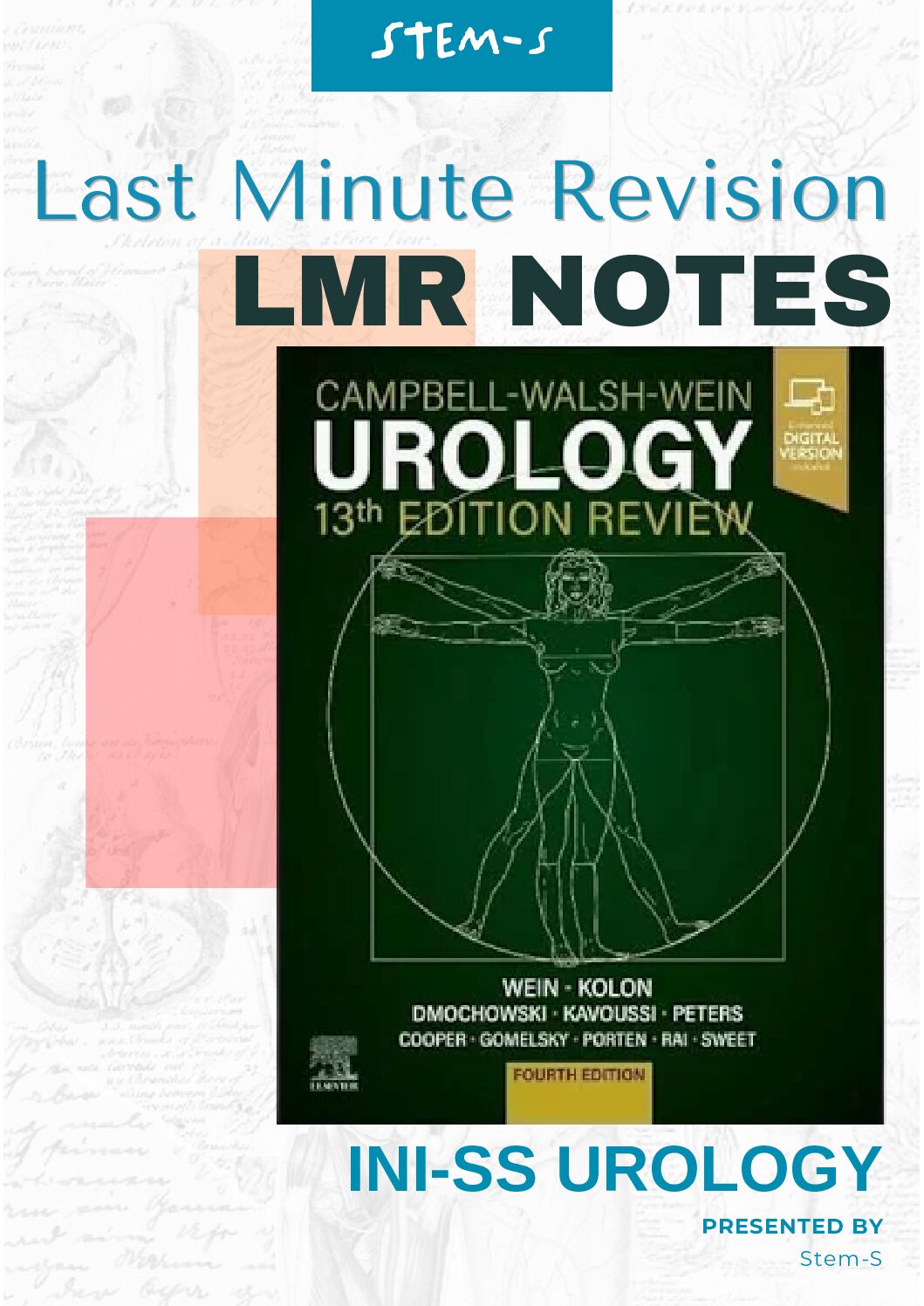 LMR (Last Minute Revision) Notes for INI-SS MCH Urology