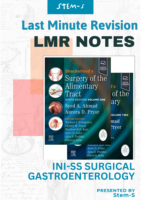 LMR (Last Minute Revision) Notes for INI-SS MCH Gastroenterology