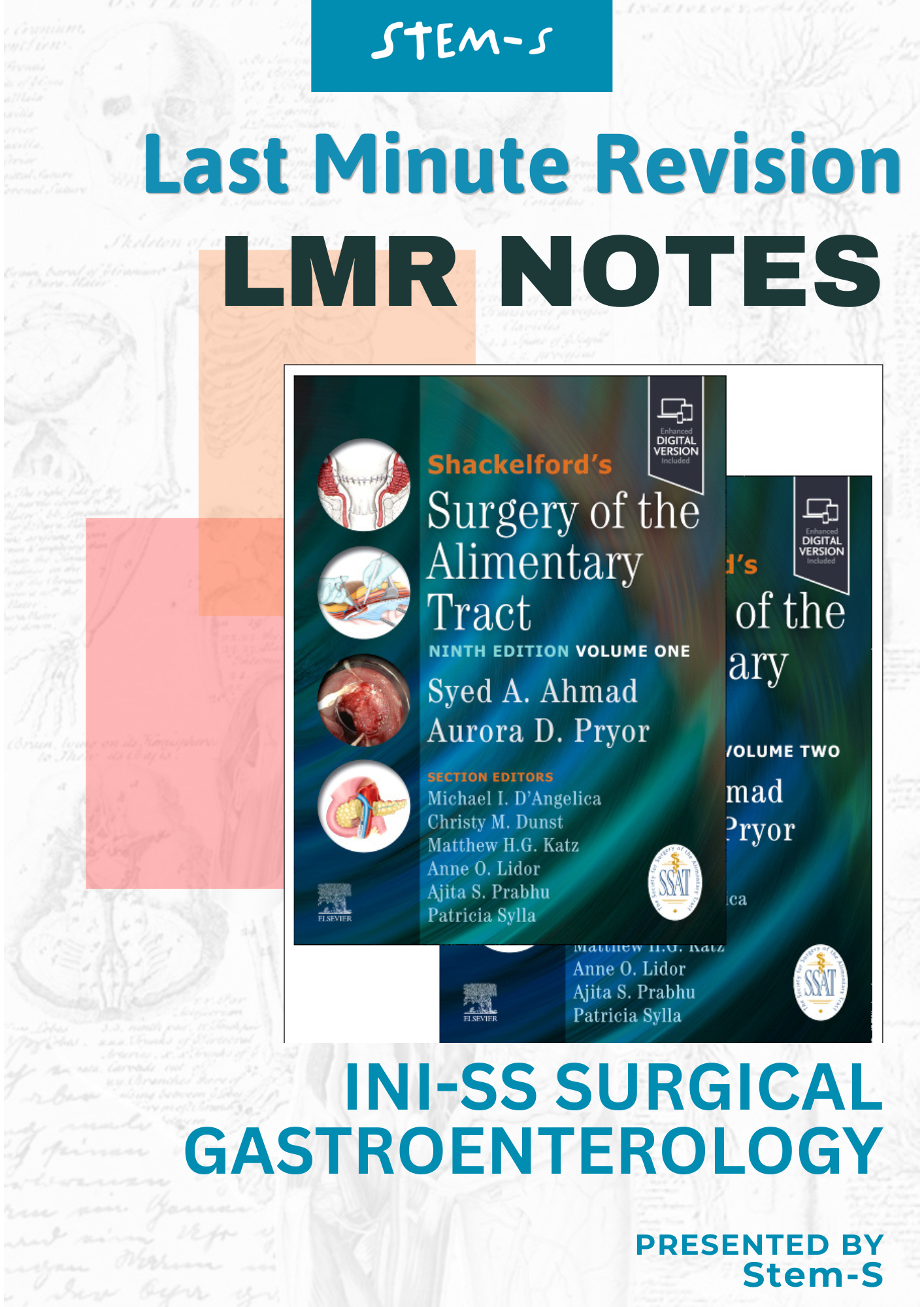 LMR (Last Minute Revision) Notes for INI-SS MCH Gastroenterology